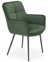 Jedilniški stol K463 - temno zelen