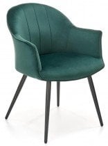 Jedilniški stol K468 - temno zelena 