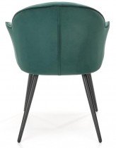 Halmar - Jedilniški stol K468 - temno zelena 