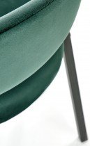 Halmar - Jedilniški stol K473 - temno zelen