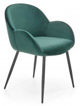 Jedilniški stol K480 - temno zelen