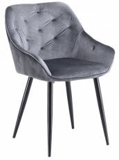 Jedilniški stol K487 - siv