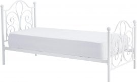 Postelja Panama - 90x200 cm - bela