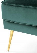 Halmar - Fotelj Santi - temno zelen