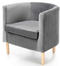 Fotelj Clubby 2 - siv