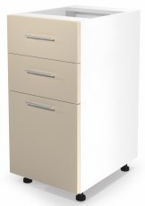 Spodnja kuhinjska omarica Vento DS35-40/82 - bela/bež