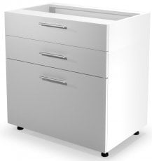 Spodnja kuhinjska omarica Vento DS3-80/82 - bela