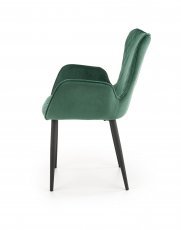 Halmar - Jedilniški stol K427 - temno zelen