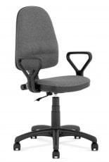 Pisarniški stol Bravo C-73 - siv/črn