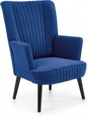 Fotelj Delgado - temno moder