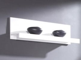 Stenska polica Samba - bela