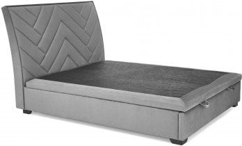 Halmar - Postelja Continental 1 - 160x200 cm - siva/Monolith 85