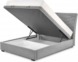 Halmar - Postelja Continental 1 - 160x200 cm - siva/Monolith 85