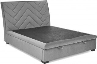 Halmar - Postelja Continental 1 - 160x200 cm - siva/Monolith 85
