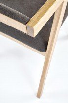 Halmar - Jedilniški stol Azul 2 - hrast/siv