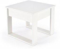 Halmar - Klubska miza Nea kvadratna - bela