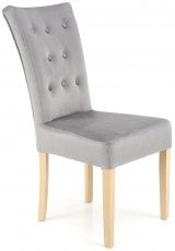 Jedilniški stol Vermont - medeni hrast/Monolith 85