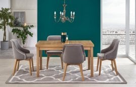 Raztegljiva jedilna miza Tiago 2 140/220 cm - hrast craft