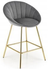 Barski stol H112 - siv