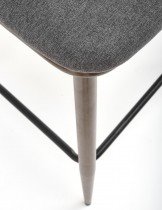 Halmar - Barski stol H114 - siv