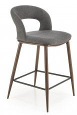 Barski stol H114 - siv