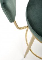Halmar - Barski stol H115 - zelen 