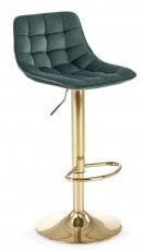 Barski stol H120 - zelena