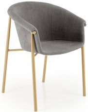 Jedilniški stol K489 - siv