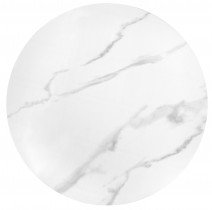 Halmar - Klubska mizica Tribeca - beli marmor