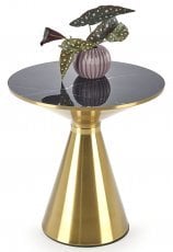 Klubska mizica Tribeca - črni marmor