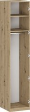 Korpus K2 za modularni garderobni sistem Flex - hrast artisan