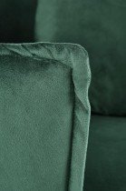 Halmar - Fotelj Almond - temno zelen