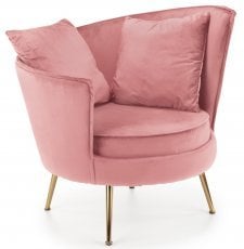Fotelj Almond - roz