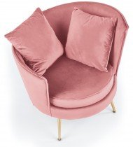 Halmar - Fotelj Almond - roz