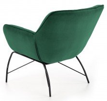 Halmar - Fotelj Belton - temno zelen