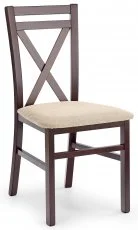 Jedilniški stol Dariusz - temni oreh/Lars 07