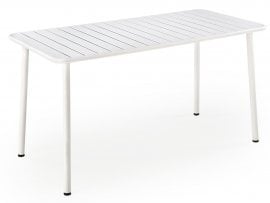 Jedilna miza Bosco pravokotnik - bela