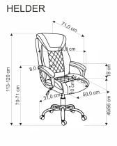 Halmar - Direktorski stol Helder