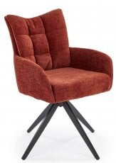 Jedilniški stol K540 s funkcijo vrtenja - cimet