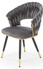 Jedilniški stol K551 - siv