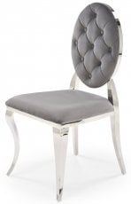 Jedilniški stol K555 - siv