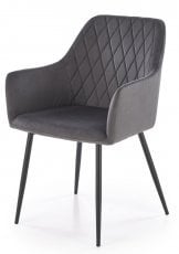 Jedilniški stol K558 - siv