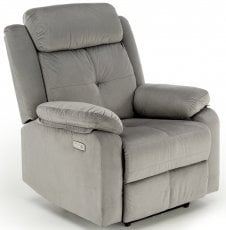 Električen počivalnik z relaks mehanizmom Loris - siv