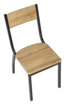 Halmar - Komplet Milton (miza + 4 stoli)