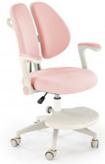 Halmar - Otroški pisarniški stol Panco - svetlo roza
