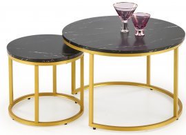 Halmar - Komplet dveh klubskih mizic Paola