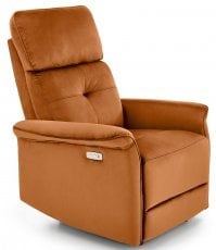 Električen počivalnik z relaks mehanizmom Semir - cimet