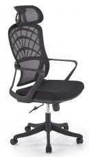 Pisarniški stol Vesuvio - črn