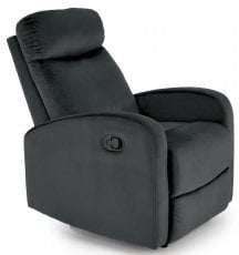 Počivalnik z relaks mehanizmom Wonder - črn