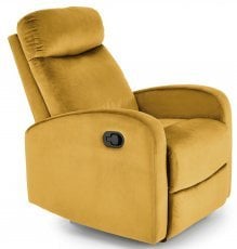 Počivalnik z relaks mehanizmom Wonder - gorčica